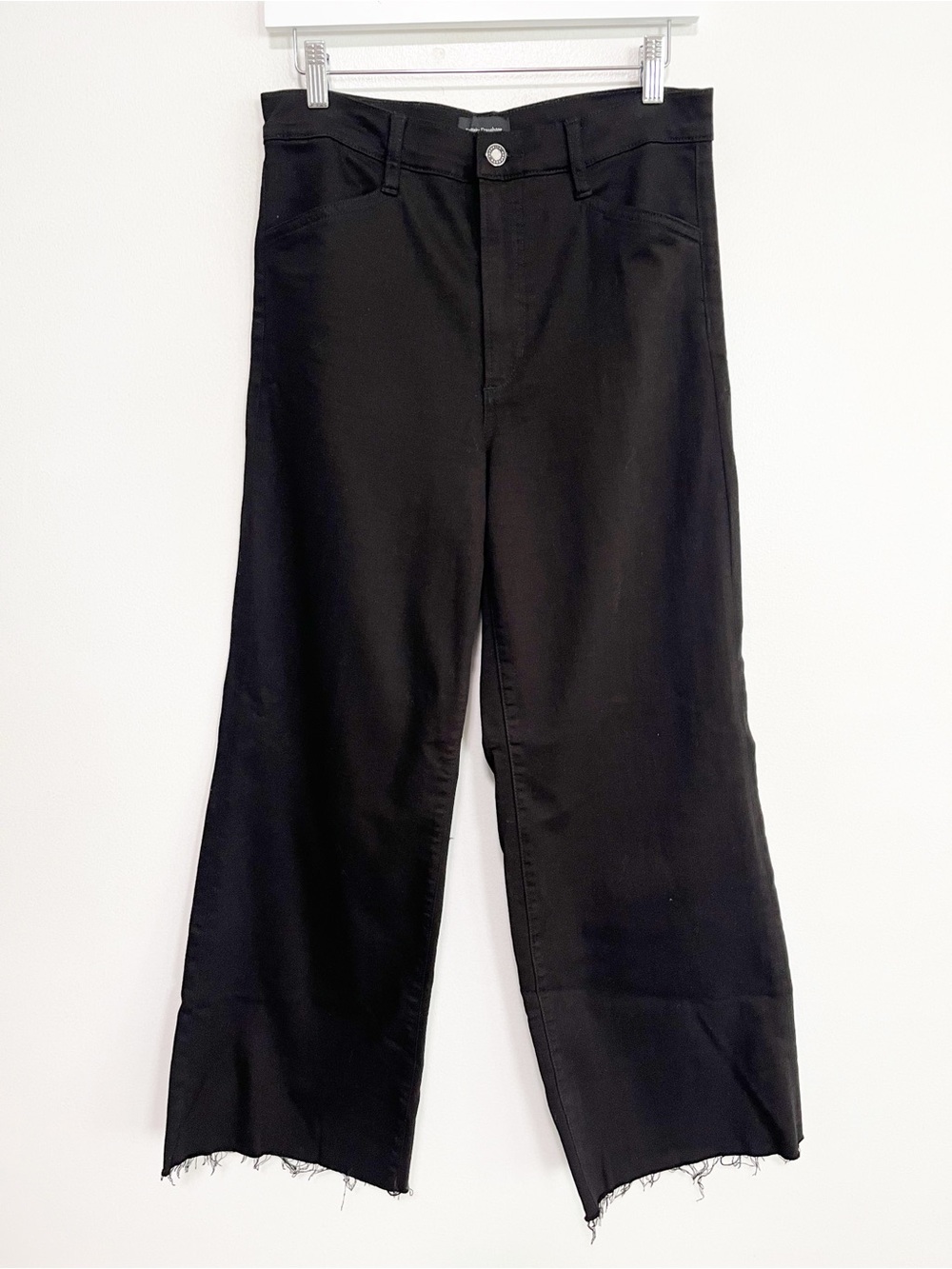Favorite Daughter The Mischa Raw Hem Super High Rise Wide Leg Ankle Jeans 29 - Picture 4 of 9